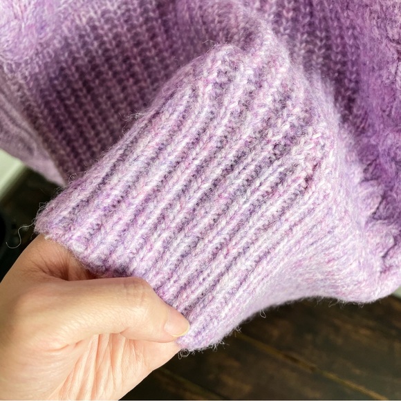 -`♡´- Free! NWT Knit Wool Blend Sweater Size S - Picture 9 of 13